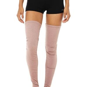Alo Yoga Smoky Quartz Goddess Leg Warmers